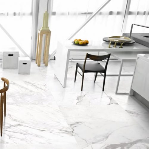 Dom Design Lab Byron pavimento grandi lastre effetto marmo